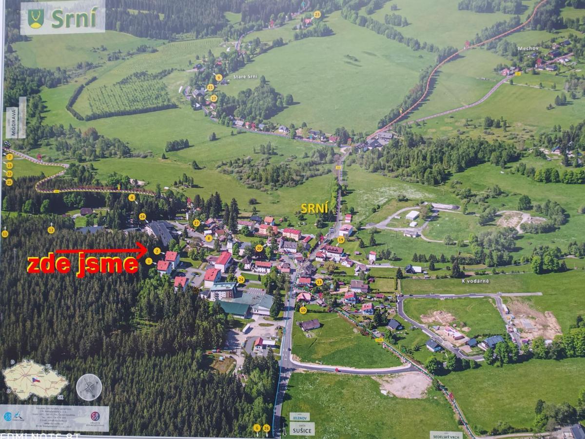 Apartman V Srní Exteriör bild